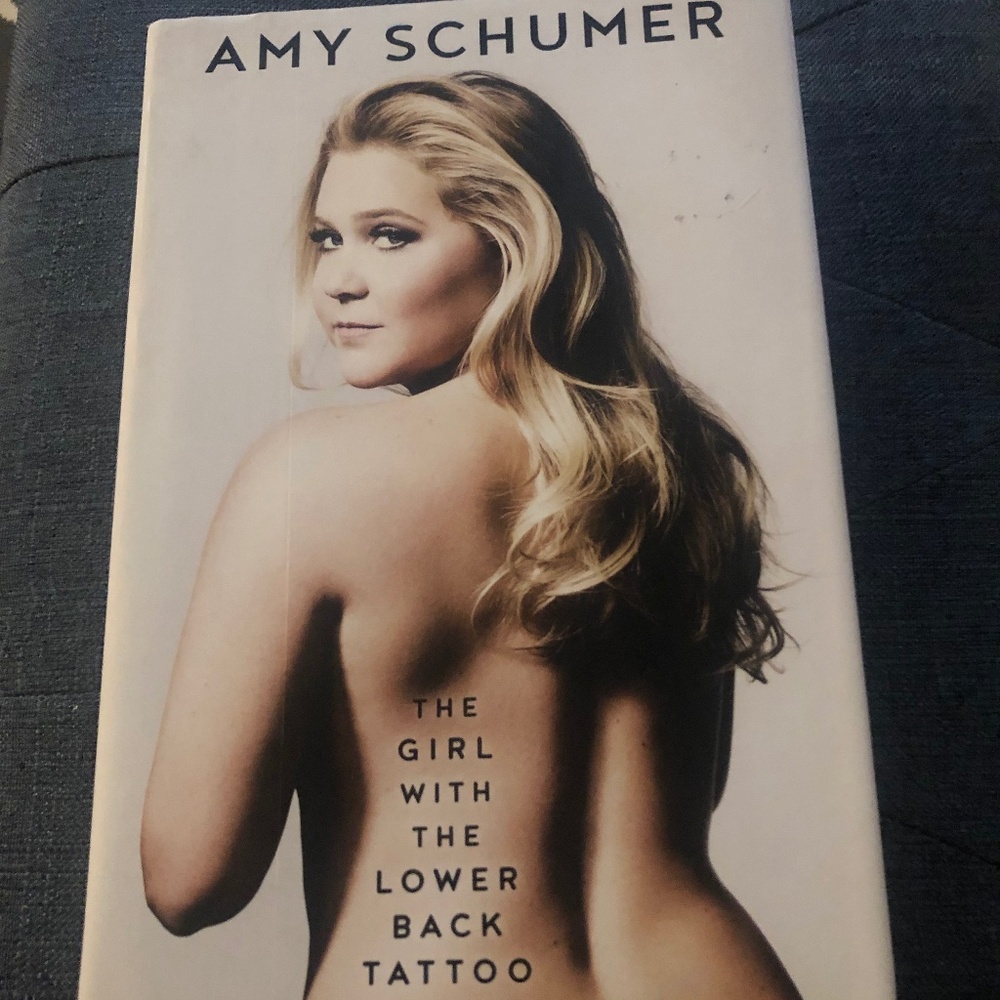 Amy Schumer hardcover book Girl With The Lower Back Tattoo